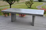 table haute beton cire