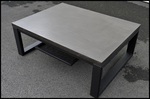 table basse metal beton cire brooklyn steelblast.fr